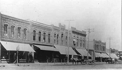 North Broadway, Browns Valley Minnesota, 1909