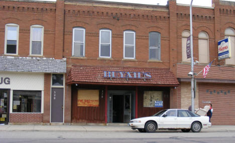 Street scene, Browns Valley Minnesota, 2008