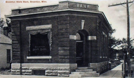Brownton State Bank, Brownton Minnesota, 1915