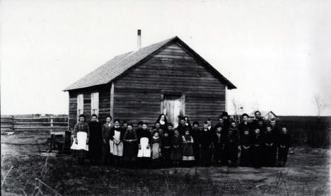 Buckman School, Buckman Minnesota, 1887