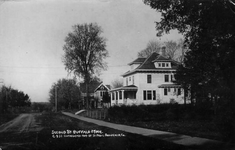 Second Street, Buffalo Minnesota, 1909