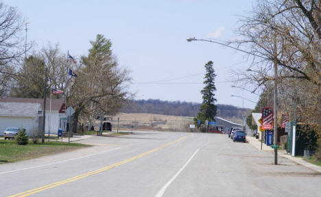 Street scene, Burtrum Minnesota, 2009