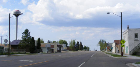 Street scene, Callaway Minnesota, 2008