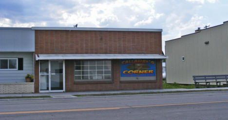 Street scene, Callaway Minnesota, 2008