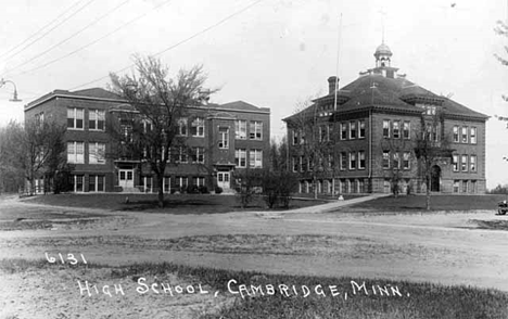 High School, Cambridge Minnesota, 1920
