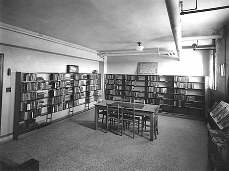 Library, Minnesota Colony for Epileptics, Cambridge Minnesota, 1930