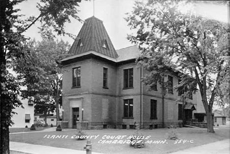 Isanti County Courthouse, Cambridge Minnesota, 1952