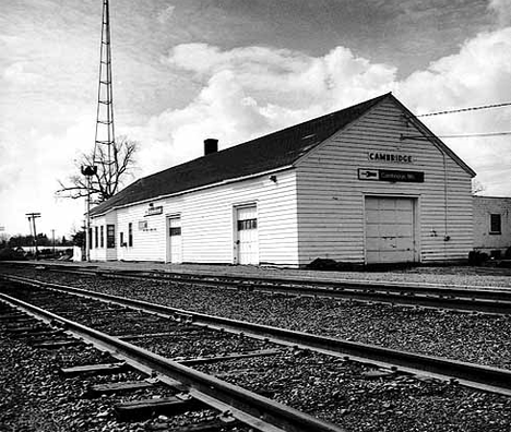Railroad Depot, Cambridge Minnesota, 1984