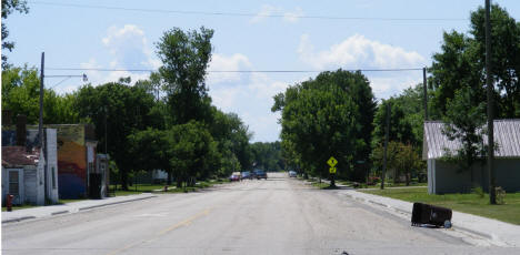 Street scene, Campbell Minnesota, 2008