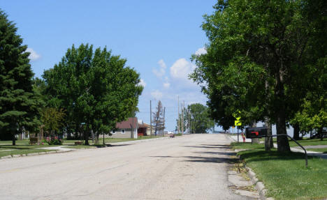 Street scene, Campbell Minnesota, 2008