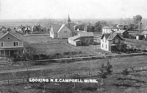 View of Campbell Minnesota, 1911