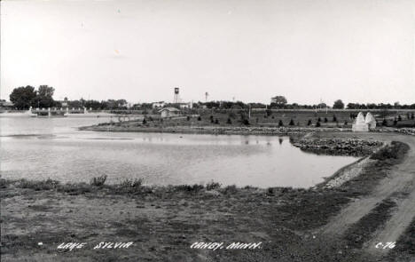 Lake Sylvia, Canby Minnesota, 1940's