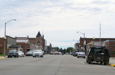 Street scene, Canby Minnesota, 2011