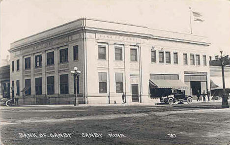 Bank of Canby, Canby Minnesota, 1919
