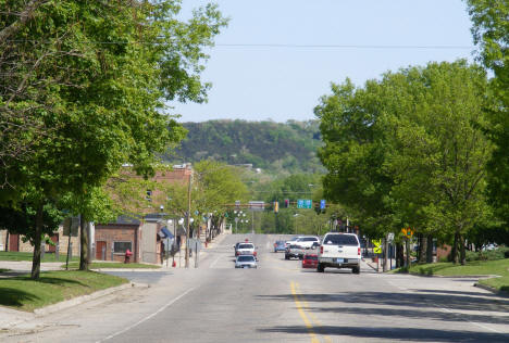 4th Street looking north, Cannon Falls Minnesota, 2010