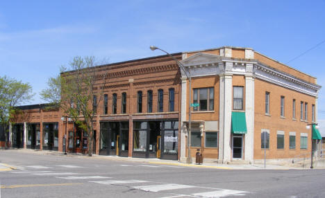 Street scene, Downtown Cannon Falls Minnesota, 2010