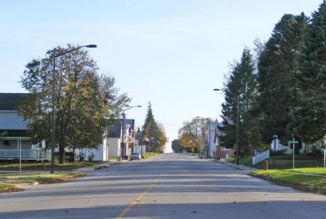 Street scene, Canton Minnesota, 2009