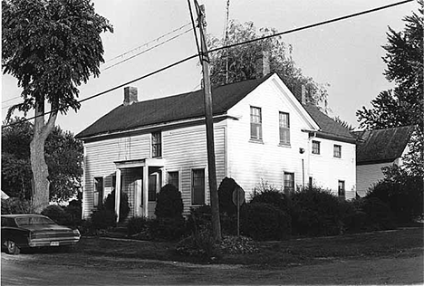 Greek Revival style house, Canton Minnesota, 1973