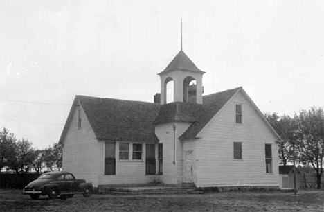 School, Carlos Minnesota, 1945