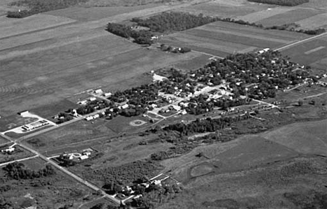 Aerial view, Carlos Minnesota, 1972