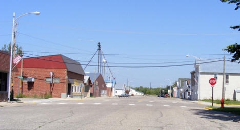 Street scene, Carlos Minnesota, 2008