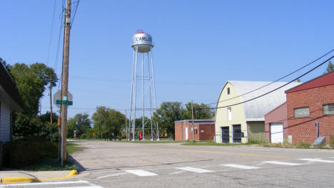 Street scene, Carlos Minnesota, 2008