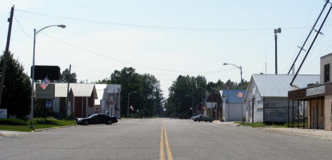 Street scene, Carlos Minnesota, 2008