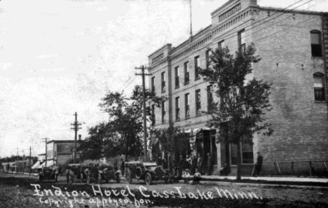 Endion Hotel, Cass Lake Minnesota, 1910's