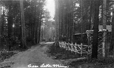 Norway Beach area, Cass Lake Minnesota, 1910