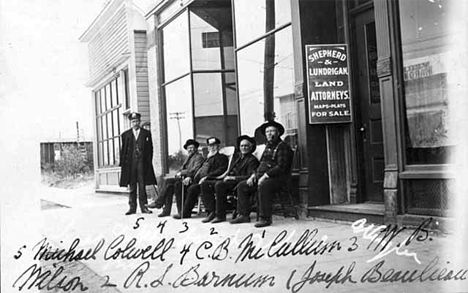 Land Office in Cass Lake Minnesota, 1910