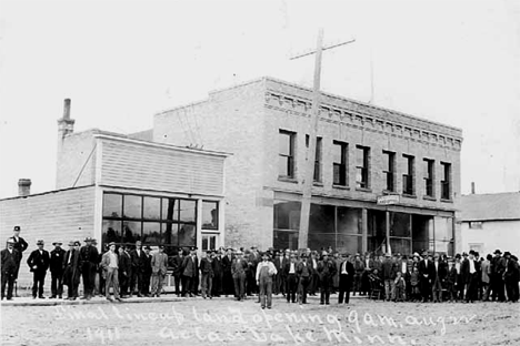 Land Office in Cass Lake Minnesota, 1911