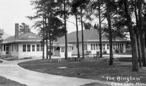 The Bingham Resort, Cass Lake Minnesota, 1940's