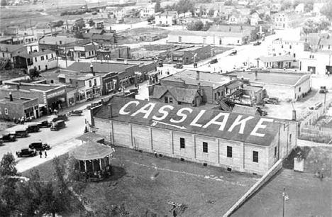 General view, Cass Lake Minnesota, 1930