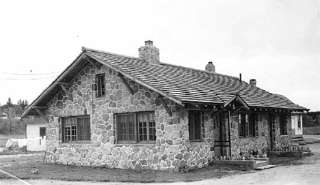 Boat House Depot, Cass Lake Minnesota, 1939