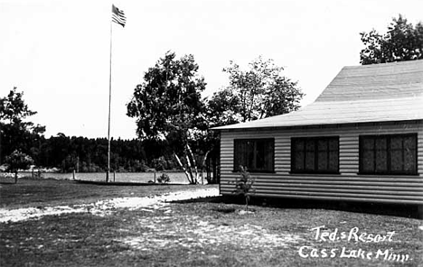 Ted's Resort, Cass Lake Minnesota, 1945