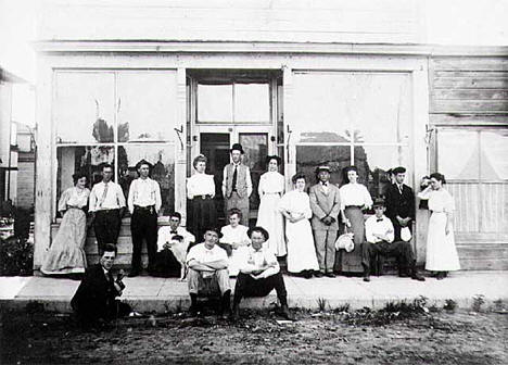 Fredell's Store, Center City Minnesota, 1910