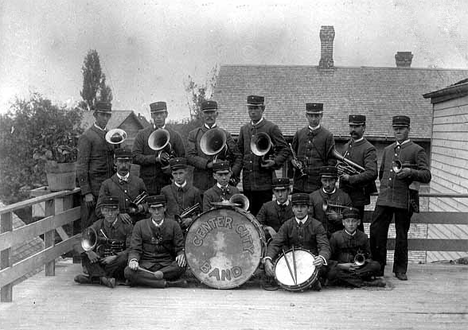 Center City Band, Center City Minnesota, 1910