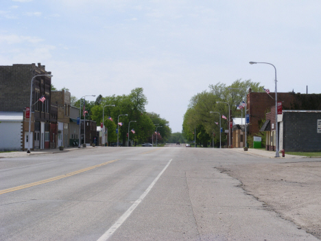 Street scene, Ceylon Minnesota, 2014