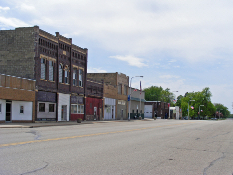 Street scene, Ceylon Minnesota, 2014