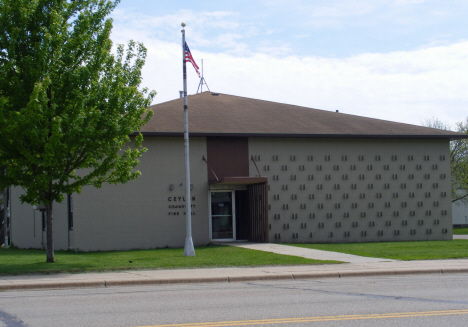 Community and Fire Hall, Ceylon Minnesota, 2014
