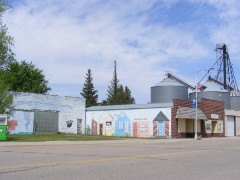 Street scene, Ceylon Minnesota, 2014