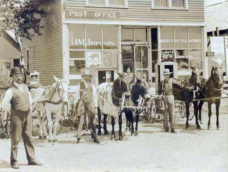Post Office, Chandler Minnesota, 1900's
