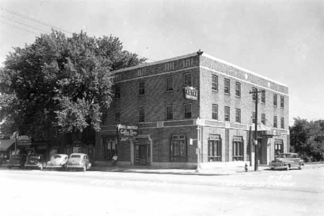 Hotel Chatfield, Chatfield Minnesota, 1952