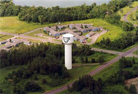 Aerial view, Chisago Lakes Minnesota