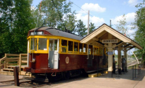 Trolley at Iron World, Chisholm Minnesota, 2004