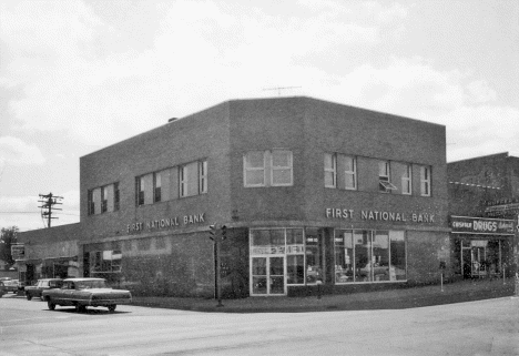 First National Bank, Chisholm Minnesota, 1960's