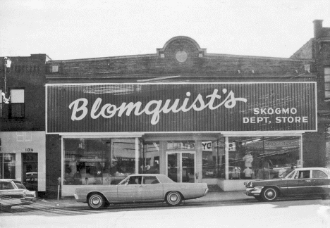 Blomquist's Skogmo Store, Chisholm Minnesota, 1960's