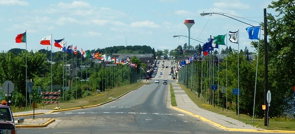 Street view, Chisholm Minnesota