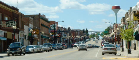 Lake Street in Chisholm Minnesota