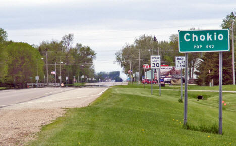 Entering Chokio Minnesota, 2008